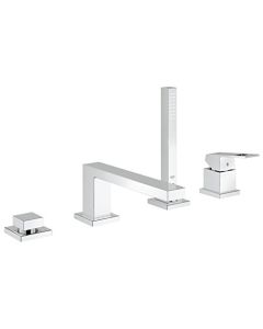 Grohe 19897000 Eurocube Roman Tub Filler with Personal Hand Shower in Starlight Chrome