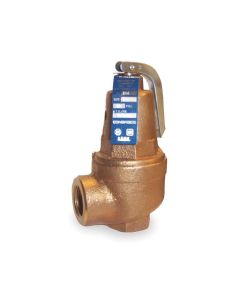 Conbraco Bronze Pressure Relief Valve, Hot Water, 50 PSI, 2" NPT Female