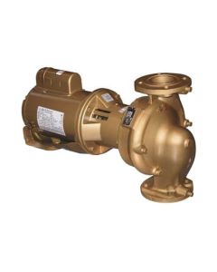 Bell & Gossett 1EF015LF Be603S Series e-60 215 GPM, 1 Phase, 115/208-230 Voltage, Bronze Fitted In-Line Mounted Centrifugal Pump