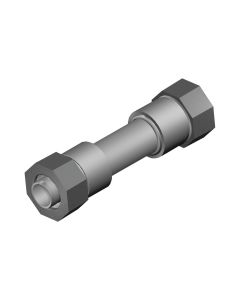 Central Plastics 360000703  3/4" Gas Coupling