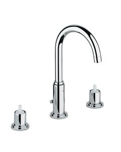 Grohe 2006900A Atrio® 1.2 GPM 8" Widespread 2 Handle L-Size Bathroom Faucet in StarLight Chrome (Handles Sold Separately)