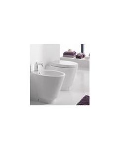 Scarabeo 2010BW Wish Toilet Seat With Soft-Closing In White