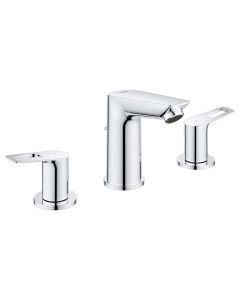 Grohe 20225001 Bauloop 8-Inch Widespread 2-Handle M-Size Bathroom Faucet 1.2 GPM in Starlight Chrome