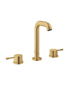 Grohe 20297GNA Essence 8" Widespread 2-Handle M-Size Bathroom Faucet 1.2 GPM in Brushed Cool Sunrise