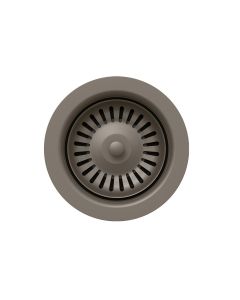 Blanco 203441  3-1/2" Diameter Round Metal Basket Strainer in Volcano Gray