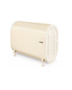 Granby 204701P 275 Gallon 12 Gauge Horizontal UL 80 Certified Fuel Oil Tank, 4 2" NPT Openings on Top, ½" NPT Opening on Bottom, PRTEC20