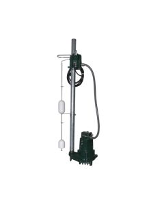 Zoeller 2057-0005 High Temperature Automatic Sump Pump, 3/10 HP, 115 V, Max Temp 180 F, 1-1/2 Discharge, 15' Cord