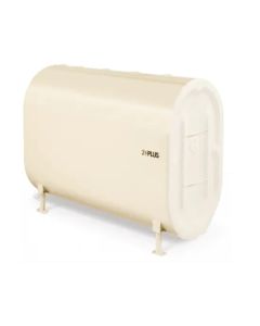 Granby 205701P 330 Gallon 12 Gauge Horizontal UL 80 Certified Fuel Oil Tank, 4 2" NPT Openings on Top, ½" NPT Opening on Bottom, PROTEC 20