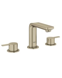 Grohe 20578ENA Lineare™ 1.2 GPM Deck Mounted 8" Widespread Two Handle M - Size Bathroom Faucet in Brushed Nickel