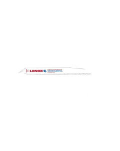 Lenox 20582956R Recips 956R 9" x 3/4" x 050" x 6" 5/Pack