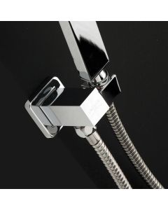 Lacava 2063-CR Suave Water intake with a hook for hand-held shower head in Polished Chrome