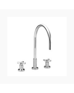 Dornbracht 20815892-080010 Tara Three-Hole Faucet In Platinum