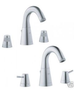 Grohe 21079BK0 F1 Widespread Lavatory Faucet with Less Handles