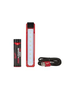 Milwaukee 2112-21 445 Lumens LED Redlithium USB Rover Pocket Flood Light in Black