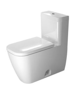Duravit 2121510001 One-Piece toilet Happy D.2 white 1,28gpf-SF siphon jet
