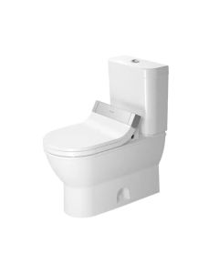 Duravit 2126512000 Darling New Elongated Toilet Bowl Only - Less Seat in White