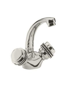 Grohe 21284AV0 Classic Two Handle Centerset Bathroom Faucet in Satin Nickel
