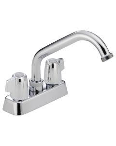 Delta 2131LF Classic Two Handle Laundry Faucet In Chrome