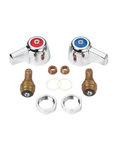 Krowne Metal 21-325L Silver Compression Repair Kit for 10-4, 11-4, and 13-8 Faucets