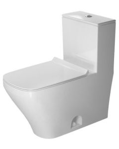 Duravit 21570100051 DuraStyle Rectangular One Piece Toilet Less Seat in White