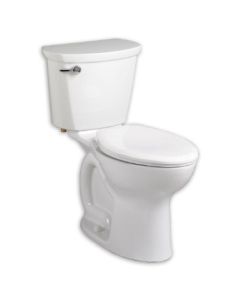 American Standard 215AA104.020 Cadet Elongated Two Piece Toilet in White