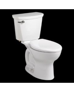 American Standard 215CA104.020 Cadet Elongated Two Piece Toilet in White