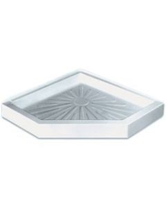 Mustee 3636CM 36" x 36" Neo Shower Base White