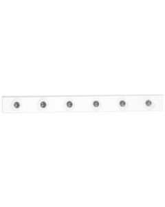 Robern PLL30TW PL Series 30 Inch W X 3 Inch H 6 Bulb Incandescent Light Kit In White