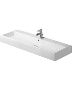 Duravit 04541200301 Vero Bathroom Sink Faucet Drillings: Three Hole