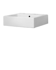 Barclay 4-468WH Patricia Square Basin Bathroom Vanity