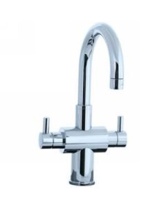 Cifial 221.105.625 Techno Monoblock Lavatory Kitchen and Bar Prep Sink Faucet in Polished Chrome