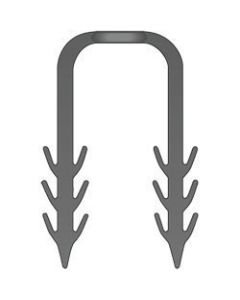 HeatLink 89010 Heatlink Track Staples 500 Per Box
