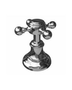 Newport Brass 3-322/15S NB3-322-15S Victoria Satin Nickel Diverter/Flow Control Trim Only, Cross Handle