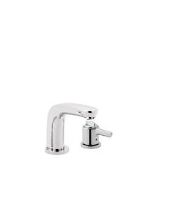 Hansgrohe 04139820 HG Allegro E 2-Hole Thermostatic Tub Filler Trim, Brushed Nickel (Rough Sold Separately)