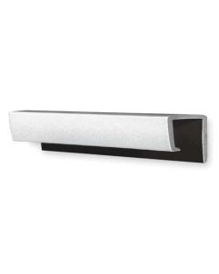 Mustee 63.401 Mop Service Basin Bumper Guard, White