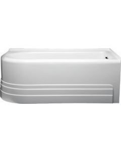 Americh BO6032TRA2-WH Bow 6032 Right Hand-Tub Only-Airbath 2, White