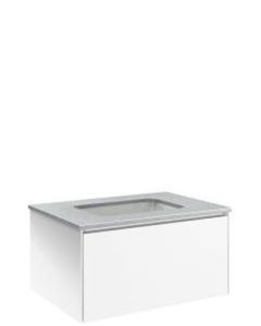Robern VD30BCL21 30 Inch W Single Drawer Deep Vanity In White