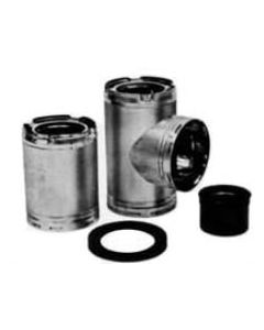 American Metal 6HS-TA Tee Chimney Assmbly 6x16.5x3in