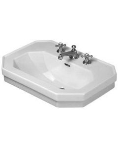 Duravit 04386000001 1930 Series Washbasin in White/WonderGliss Finish
