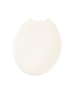 Church 7B70 346 Bemis 70346 Economy Plastic Round Toilet Seat Biscuit/Linen