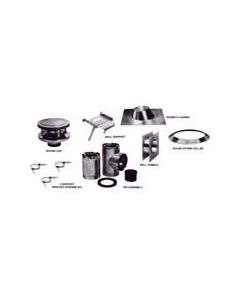 American Metal 6HS-TWK Chimney Installation Kit