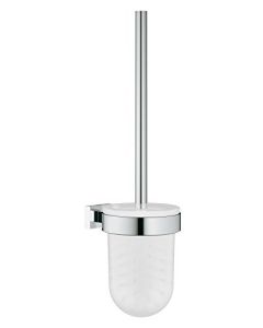 Grohe 40513001 Essentials Cube Toilet Brush Set