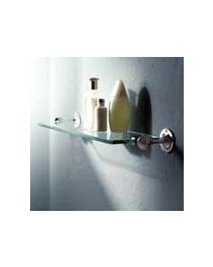 Motiv 0118T/24-3 Closeout Glass Shelf In Polished Brass