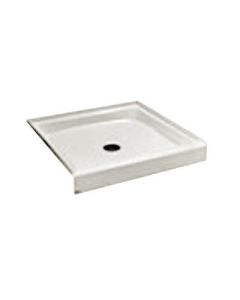 Fiat 4832WL Crane Plumbing 100 -WH Cascade Shower Floor, White