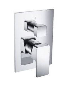 Isenberg 196.2100CP 2 Output Tub/Shower Trim with Pressure Balance Valve & Integrated 2-Way Diverter