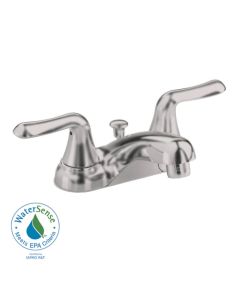 American Standard 2275509.295 Colony Centerset Bathroom Faucet in Satin Nickel
