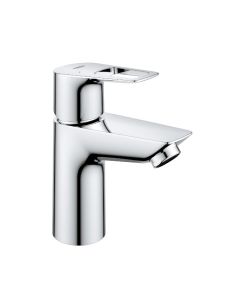 Grohe 23085001 Bauloop Single Hole Single-Handle S-Size Bathroom Faucet 1.2 GPM Less Drain in StarLight Chrome