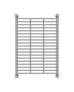 Blanco 233530 Stainless Steel Floating Sink Grid for Ikon/Vintera 30" Sinks