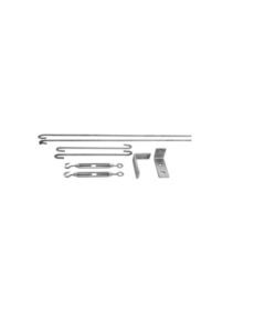 Roth 2335400222 Tie Down Kit for 1500L Double-Wall Oil Storage Tank