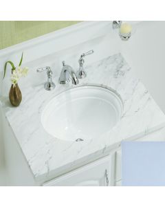 Kohler 2336-6 18-1/8" under-mount bathroom sink in skylight